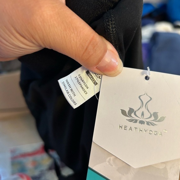 Nwt Heathyoga Black Active Dress - Picture 3 of 3